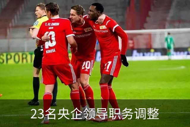 23名央企领导职务调整